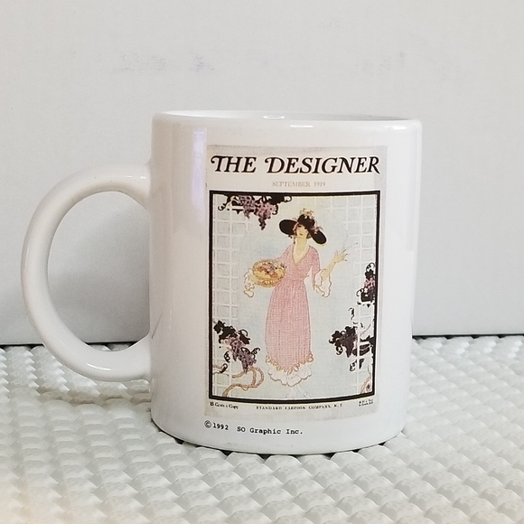 Vintage 1992 “The Designer” Coffee Mug - Picture 3 of 7